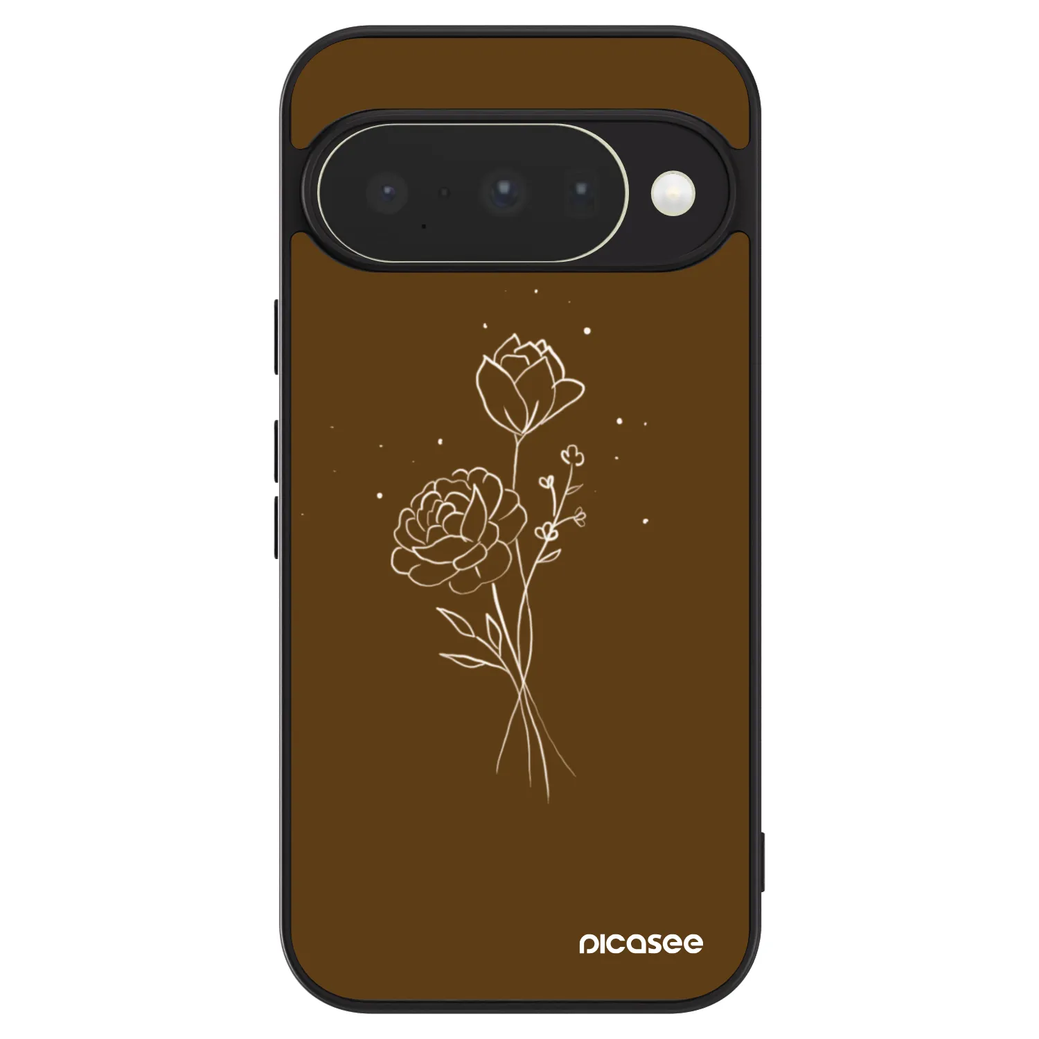 Picasee ULTIMATE CASE für Google Pixel 10 - Brown flowers