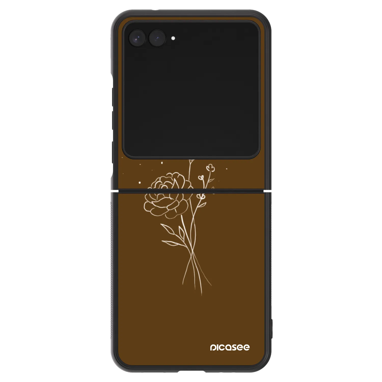 Picasee ULTIMATE CASE für Motorola Razr 60 - Brown flowers