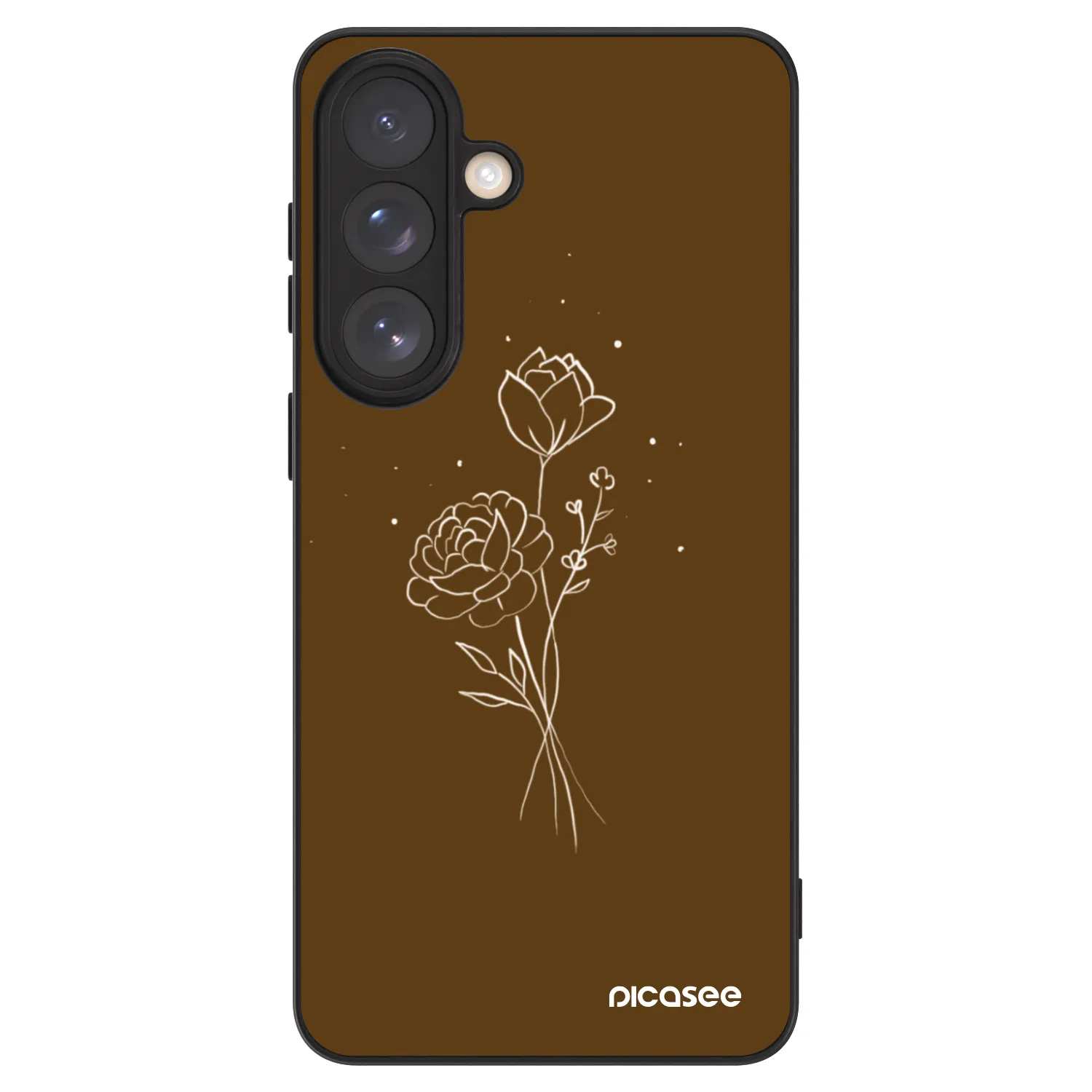 Picasee ULTIMATE CASE PowerShare für Samsung Galaxy S26+ - Brown flowers