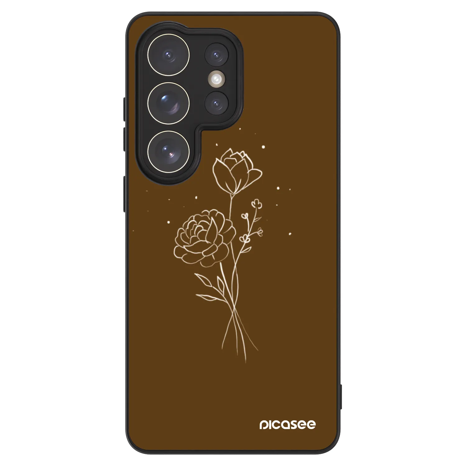 Picasee ULTIMATE CASE für Samsung Galaxy S26 Ultra - Brown flowers