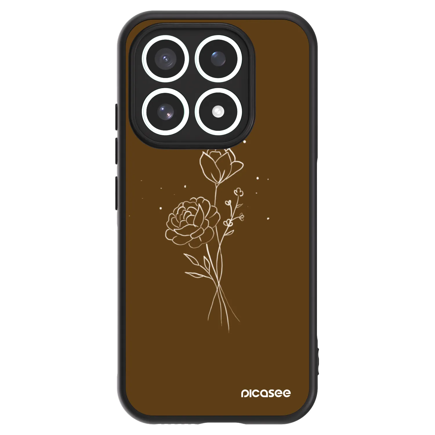 Picasee ULTIMATE CASE für Xiaomi 17 - Brown flowers