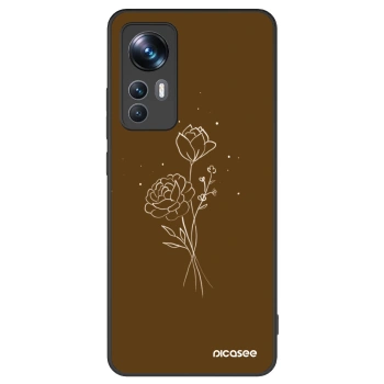 Picasee ULTIMATE CASE für Xiaomi 12T - Brown flowers