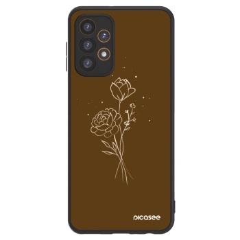Picasee ULTIMATE CASE für Samsung Galaxy A23 A236B 5G - Brown flowers