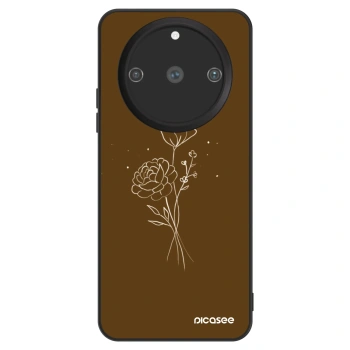 Hülle für Realme 11 Pro+ - Brown flowers