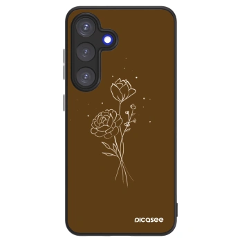 Picasee ULTIMATE CASE für Samsung Galaxy A25 A256B 5G - Brown flowers