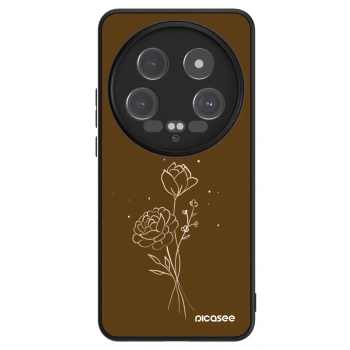Hülle für Xiaomi 14 Ultra - Brown flowers
