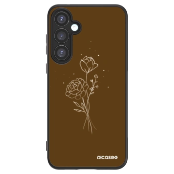 Picasee ULTIMATE CASE für Samsung Galaxy A55 5G A556B - Brown flowers