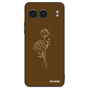Hülle für OnePlus Nord 4 - Brown flowers