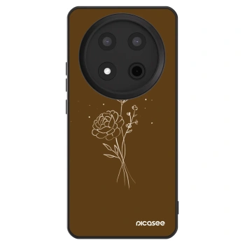 Hülle für Honor Magic7 Lite 5G - Brown flowers