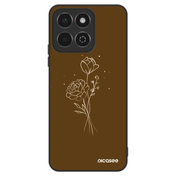 Hülle für Honor 200 Smart 5G - Brown flowers