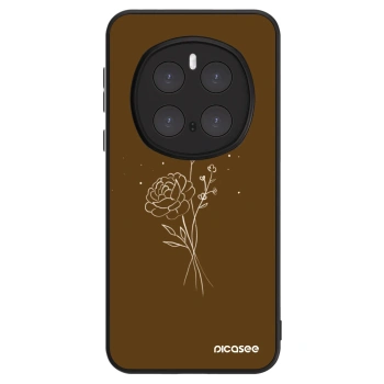 Hülle für Honor Magic7 Pro 5G - Brown flowers