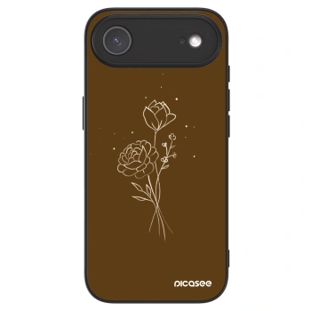 Picasee ULTIMATE CASE für Apple iPhone Air - Brown flowers
