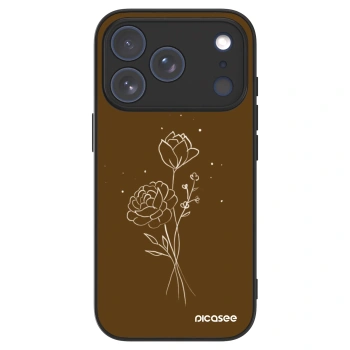 Picasee ULTIMATE CASE für Apple iPhone 17 Pro - Brown flowers