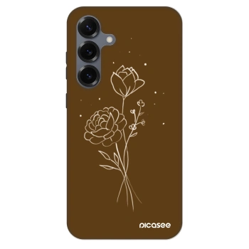 Hülle für Samsung Galaxy S25+ 5G - Brown flowers