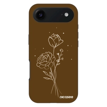 Hülle für Apple iPhone Air - Brown flowers