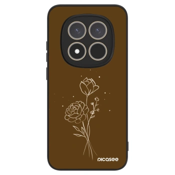Picasee ULTIMATE CASE für Xiaomi Redmi Note 15 Pro 5G - Brown flowers