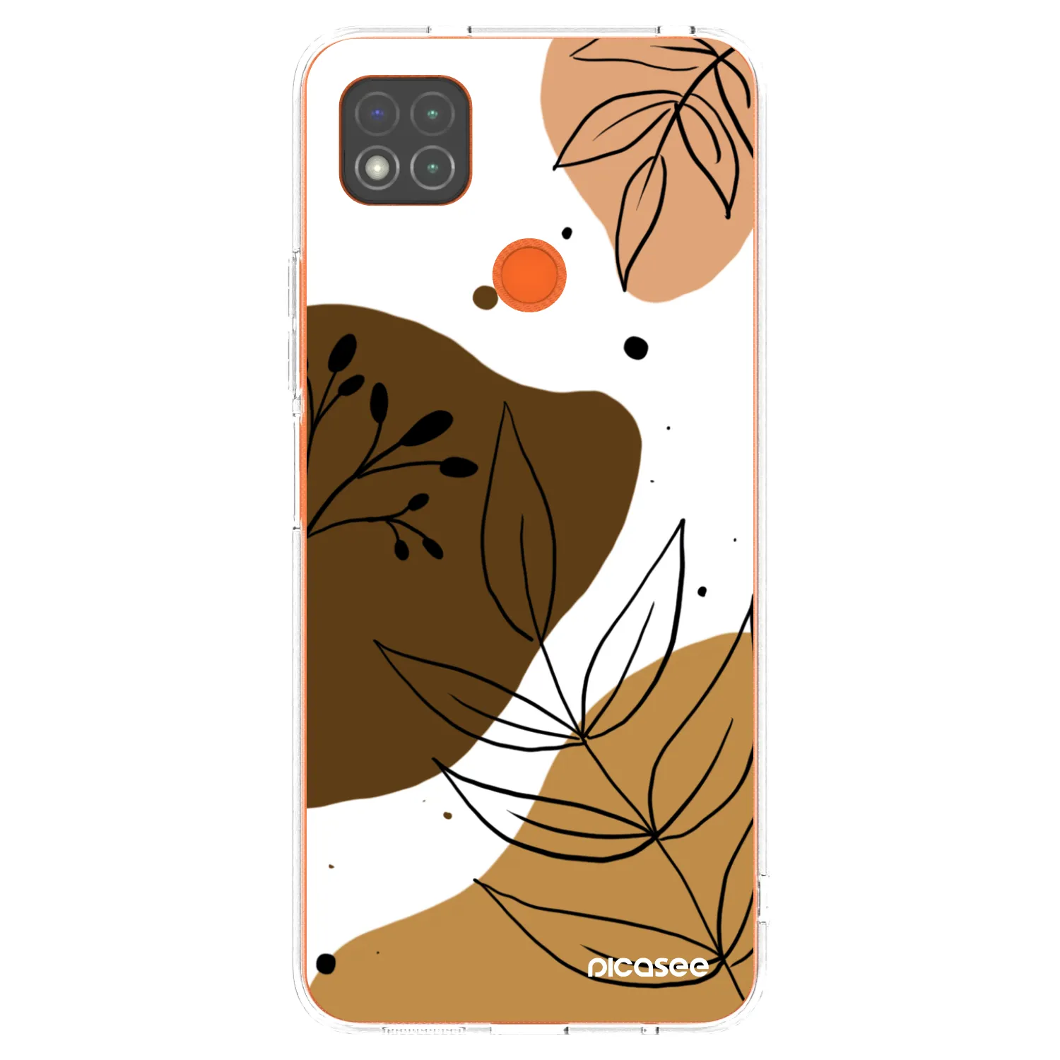 Picasee Xiaomi Redmi 9C Hülle - Transparentes Silikon - Boho style
