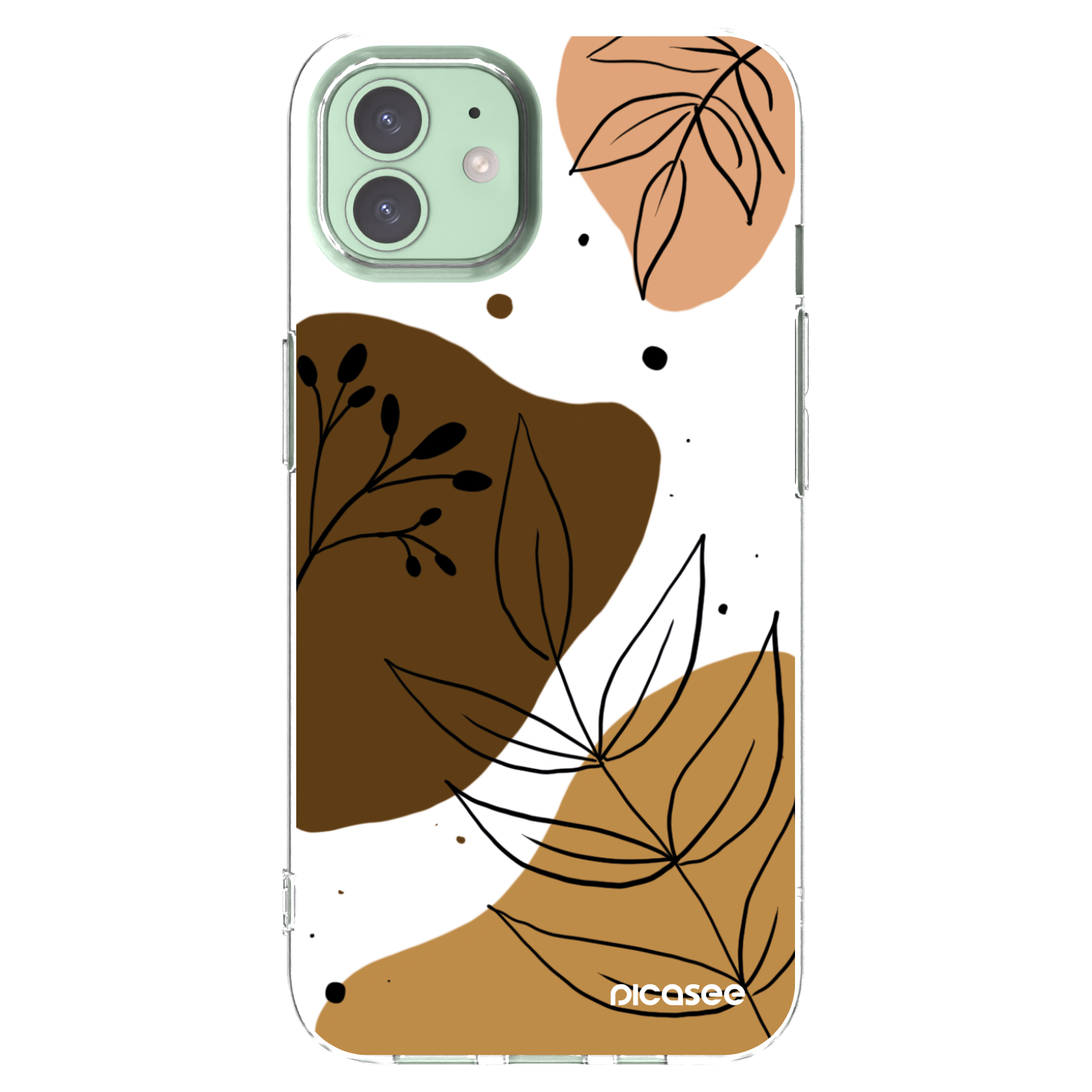 Picasee Apple iPhone 12 Pro Hülle - Transparentes Silikon - Boho style