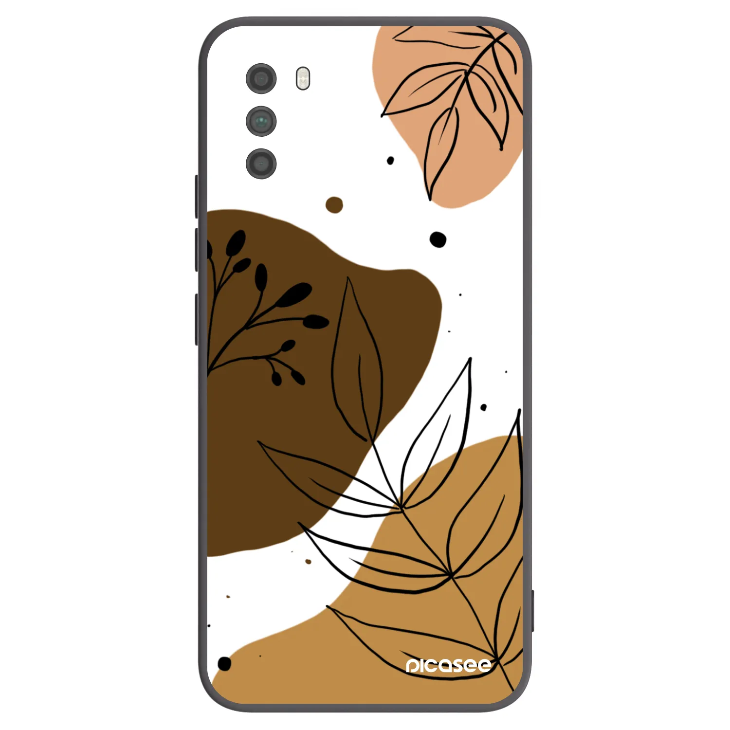 Picasee Xiaomi Poco M3 Hülle - Schwarzes Silikon - Boho style