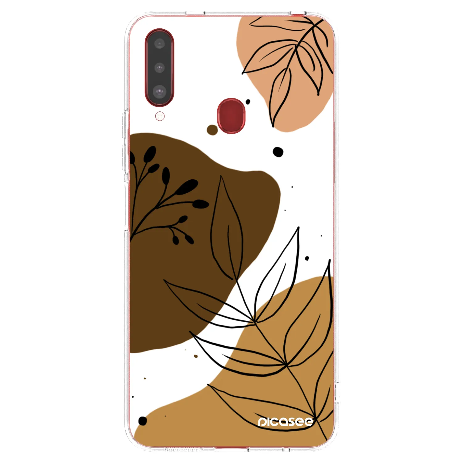 Picasee Samsung Galaxy A20s Hülle - Transparentes Silikon - Boho style