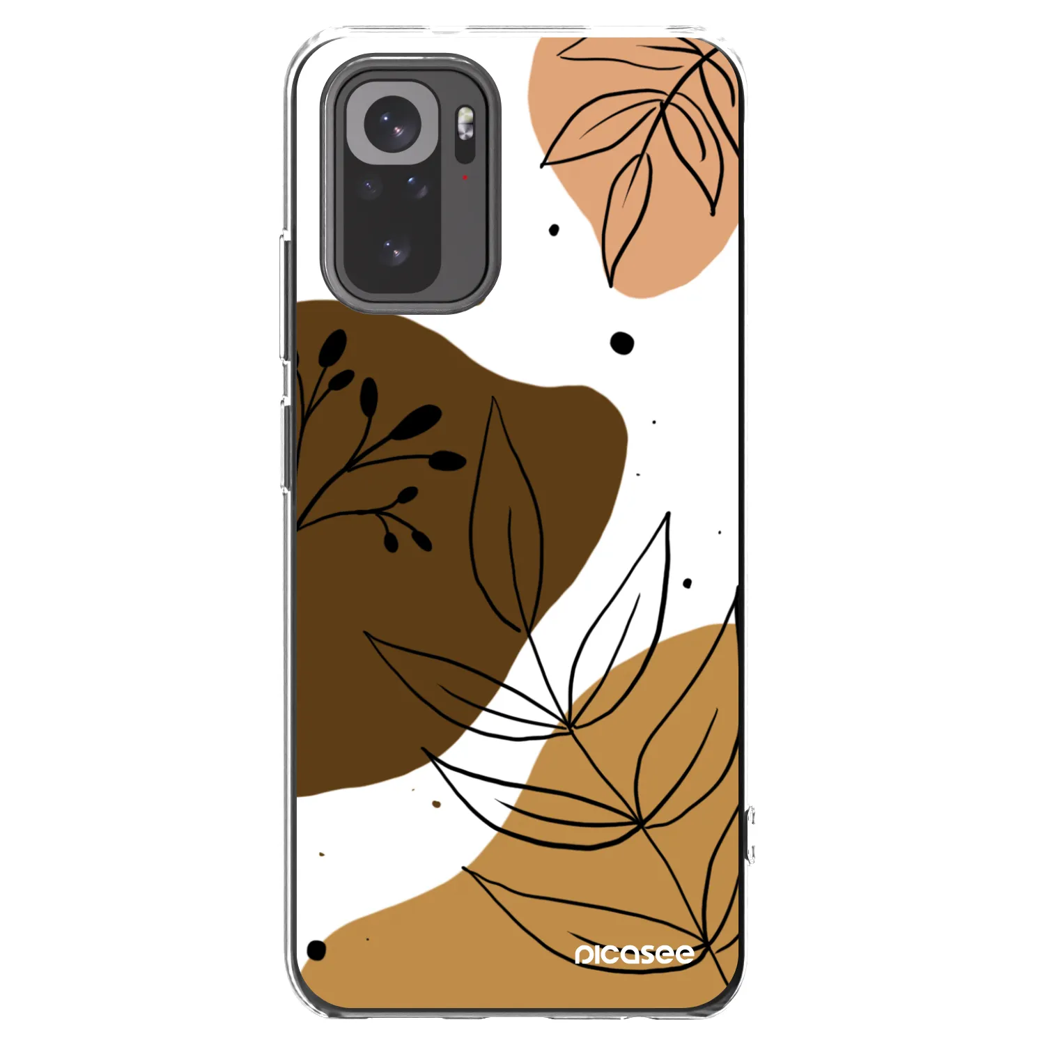 Picasee Xiaomi Redmi Note 10 Hülle - Transparentes Silikon - Boho style
