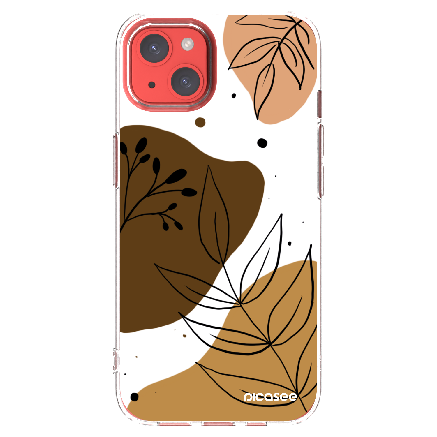 Picasee Apple iPhone 13 Hülle - Transparentes Silikon - Boho style