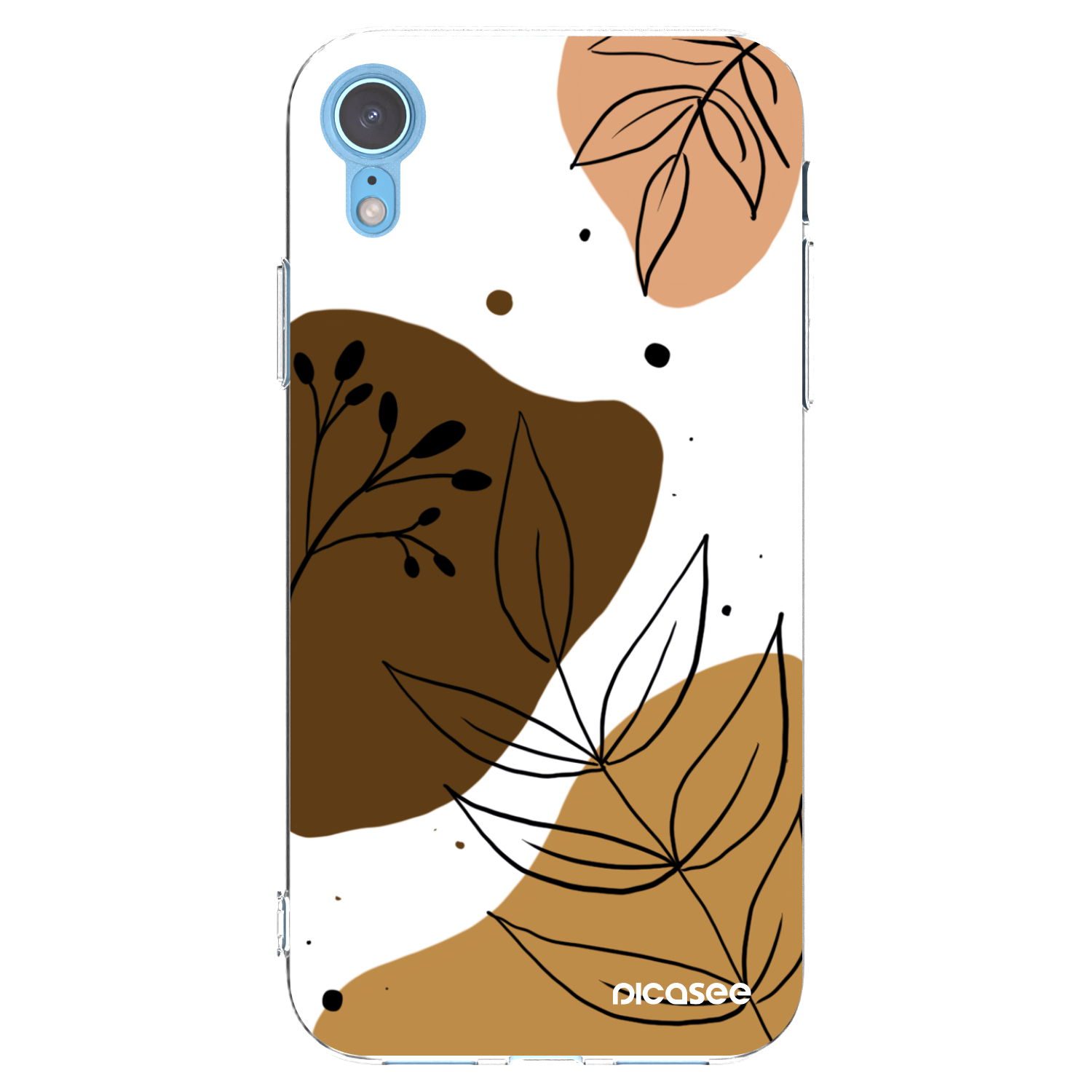 Picasee Apple iPhone XR Hülle - Transparentes Silikon - Boho style
