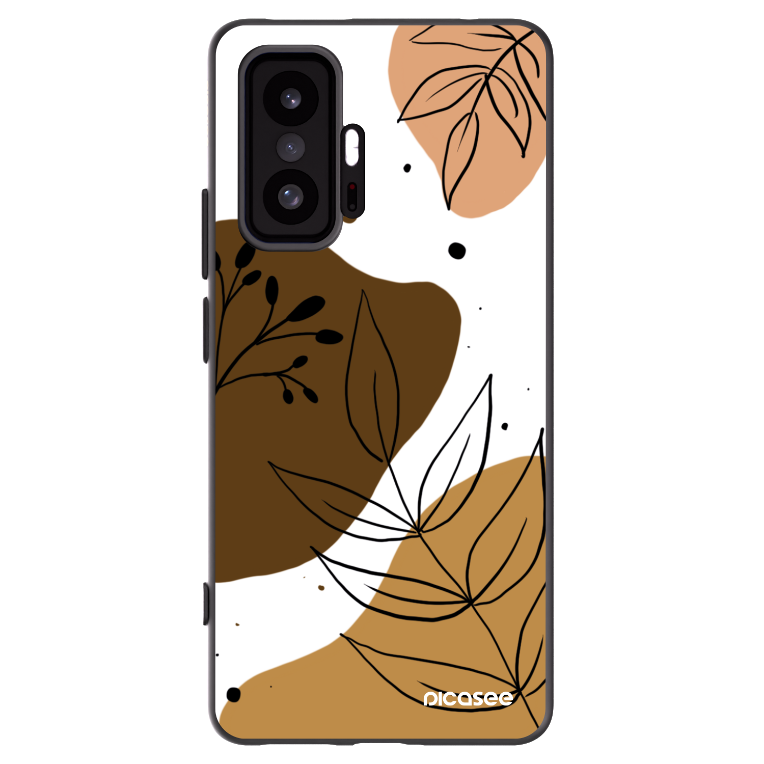 Picasee Xiaomi 11T Hülle - Schwarzes Silikon - Boho style