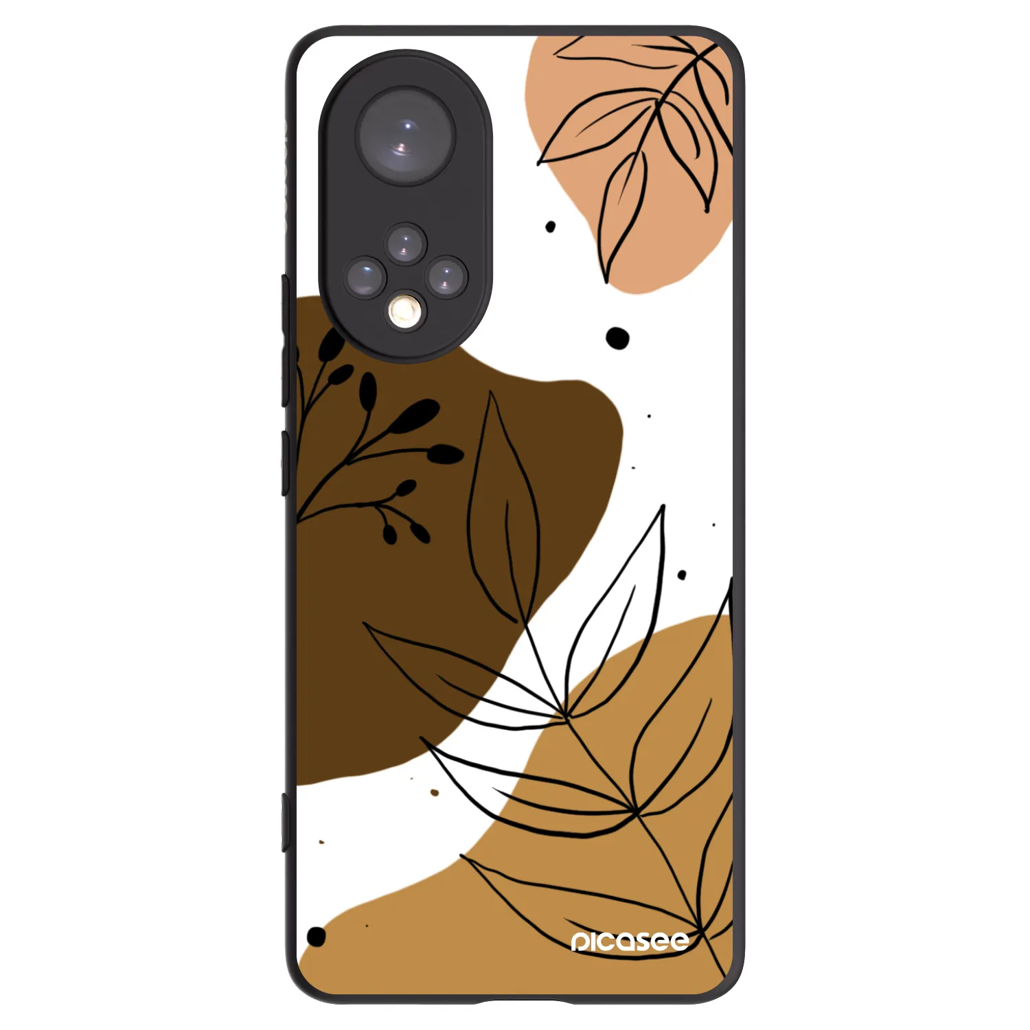 Picasee Honor 50 5G Hülle - Schwarzes Silikon - Boho style
