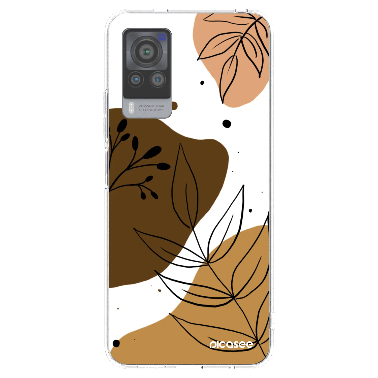 Picasee Vivo X60 Pro 5G Hülle - Transparentes Silikon - Boho style