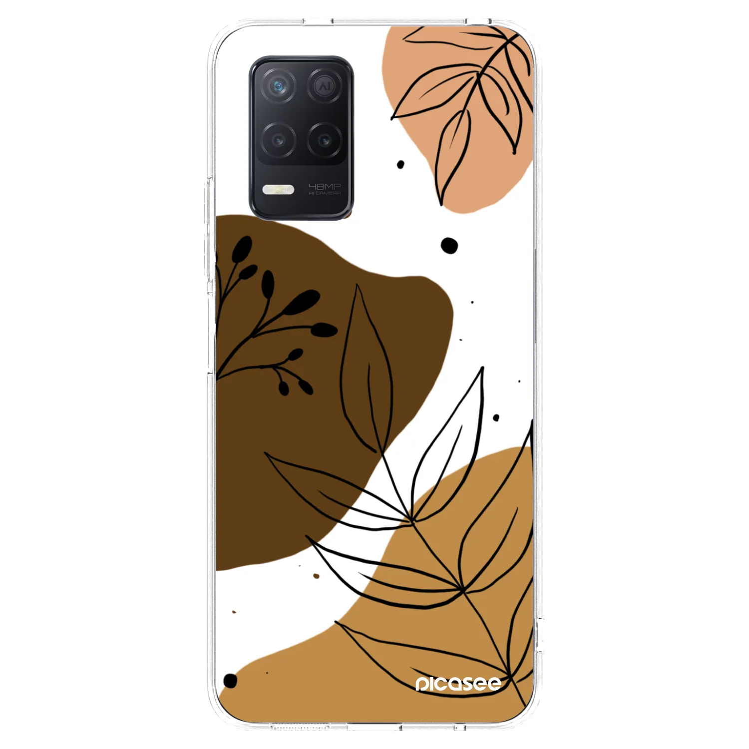 Picasee Realme 8 5G Hülle - Transparentes Silikon - Boho style
