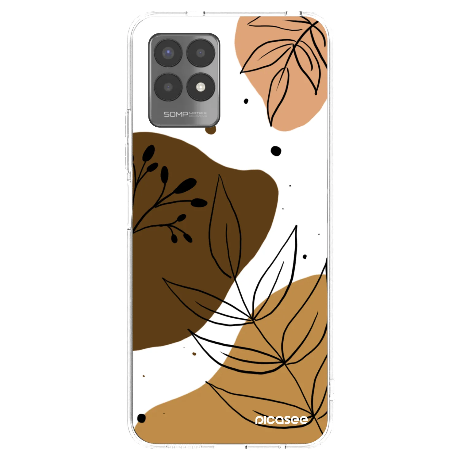 Picasee Realme 8i Hülle - Transparentes Silikon - Boho style