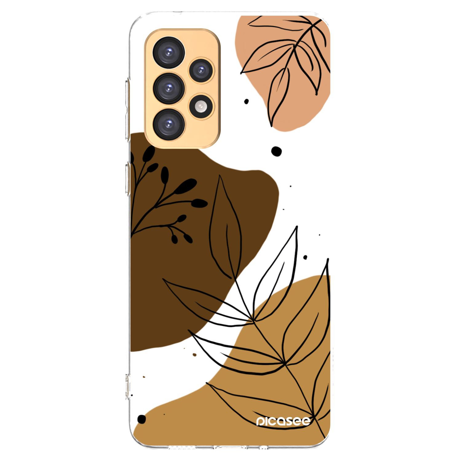 Picasee Samsung Galaxy A33 5G A336 Hülle - Transparentes Silikon - Boho style