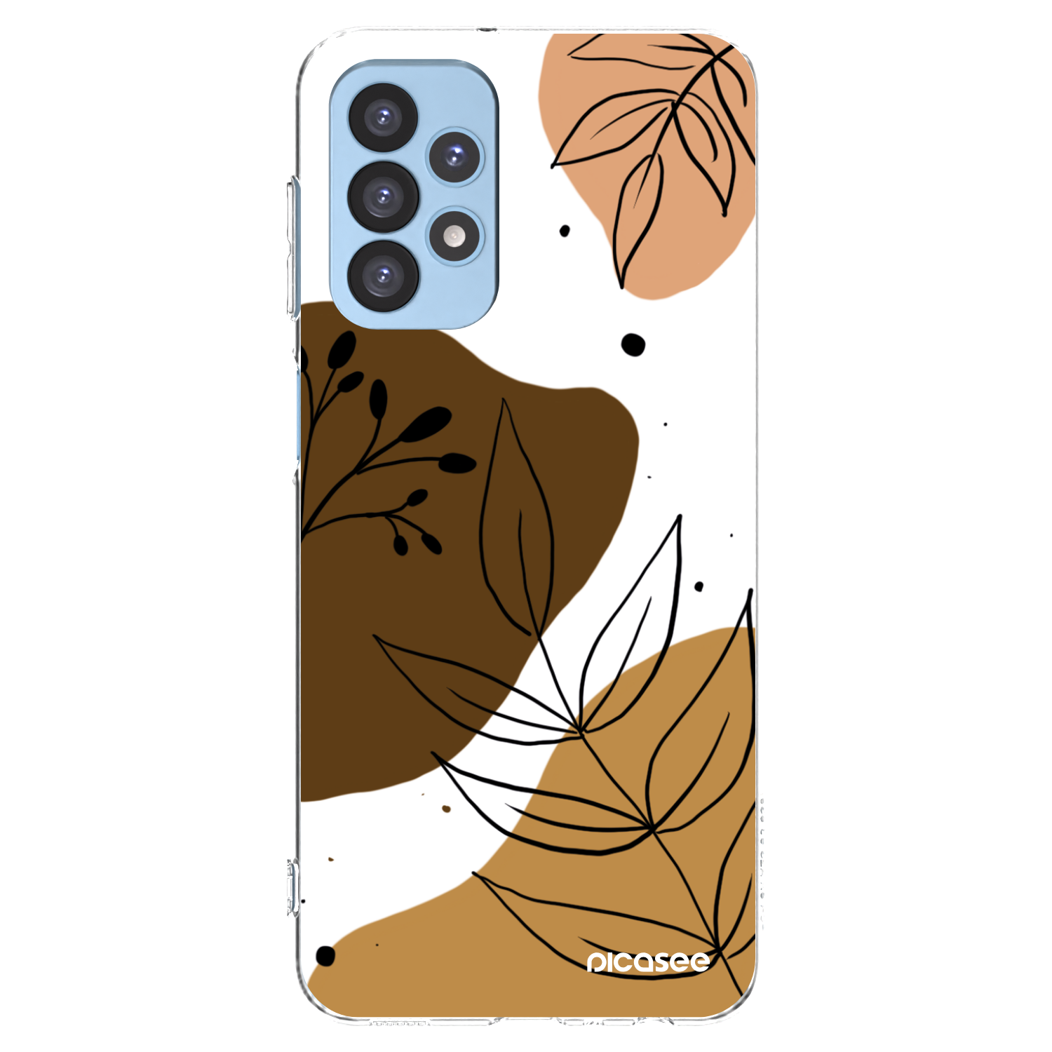 Picasee Samsung Galaxy A23 A235F 4G Hülle - Transparentes Silikon - Boho style