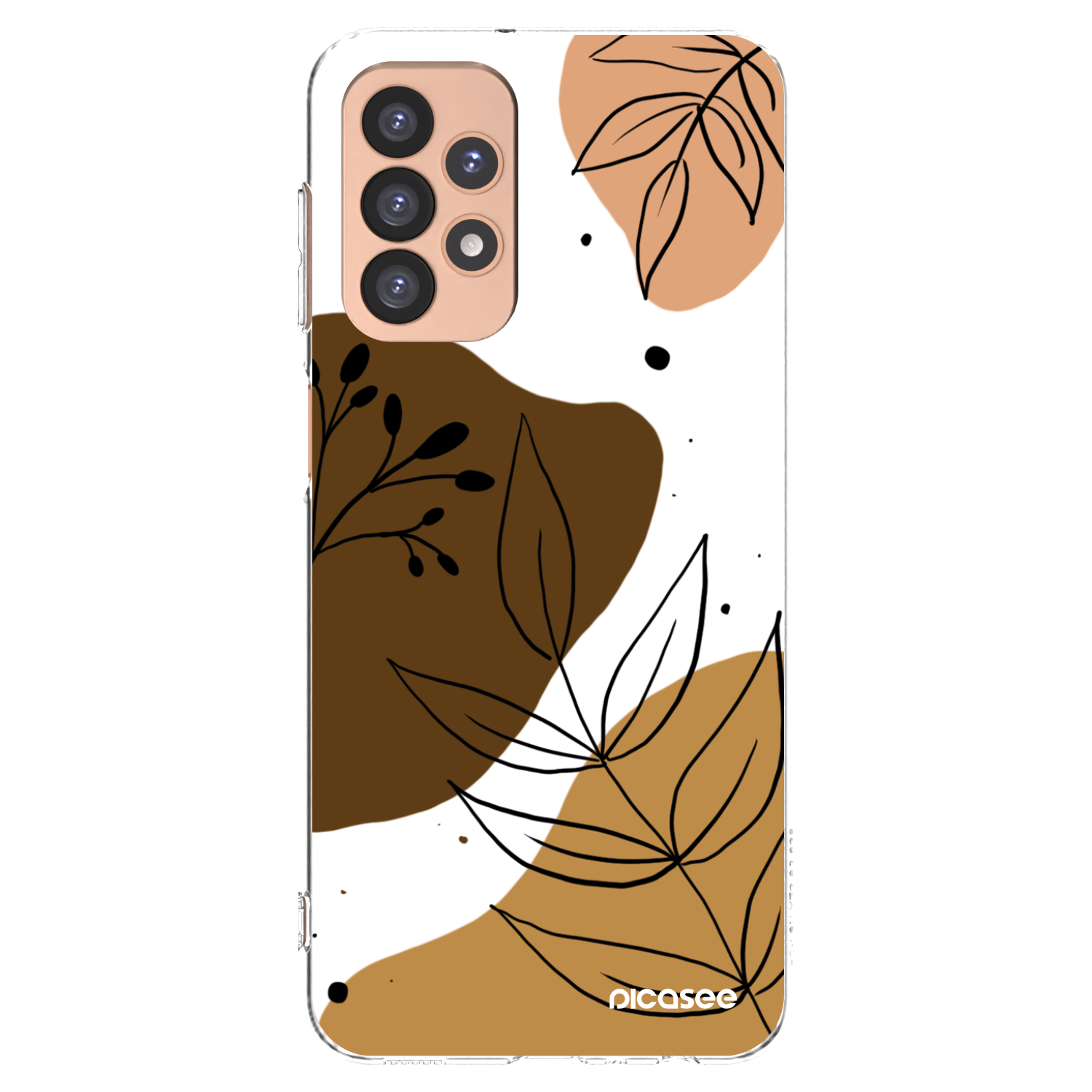 Picasee Samsung Galaxy A23 A236B 5G Hülle - Transparentes Silikon - Boho style