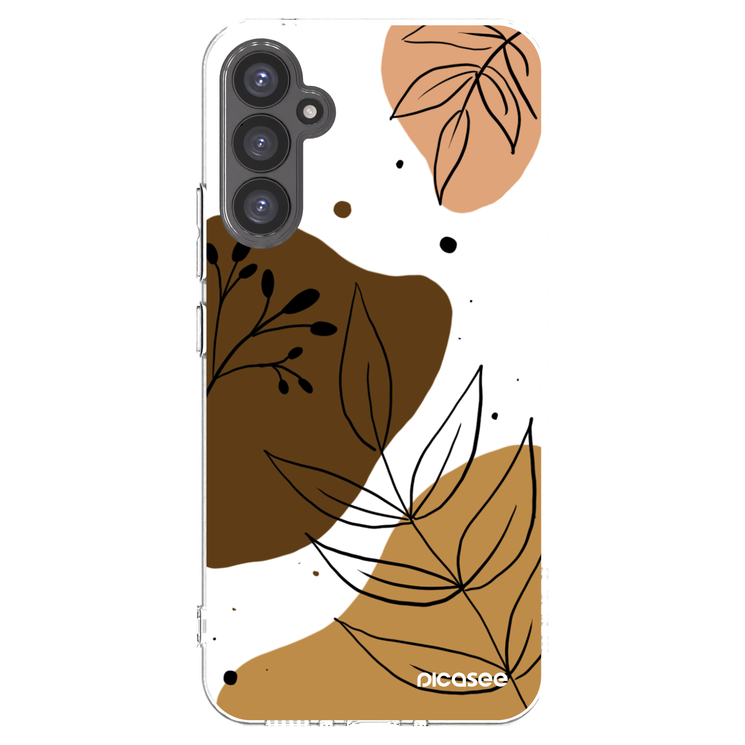 Picasee Samsung Galaxy A34 5G A346B Hülle - Transparentes Silikon - Boho style