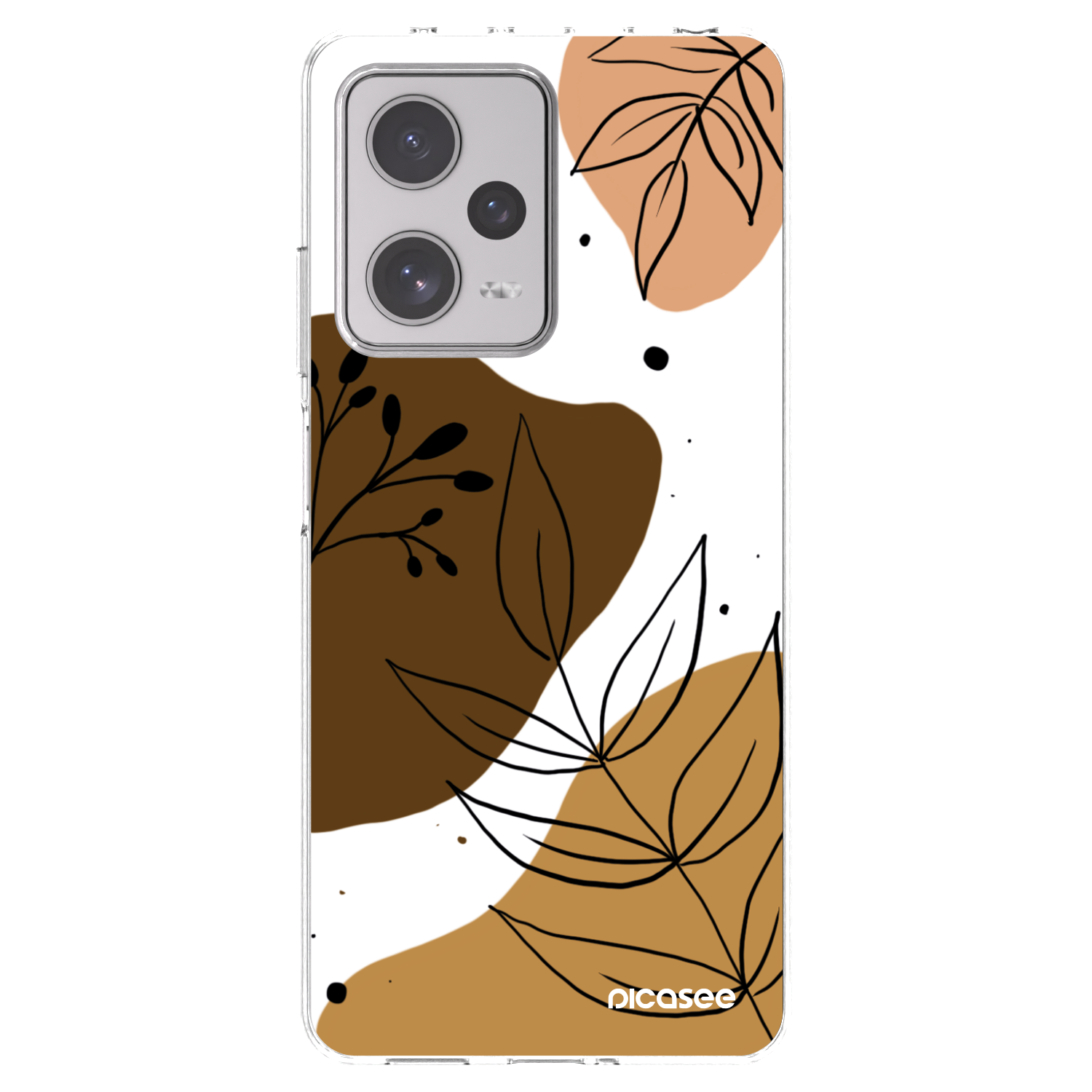 Picasee Xiaomi Redmi Note 12 Pro+ 5G Hülle - Transparentes Silikon - Boho style