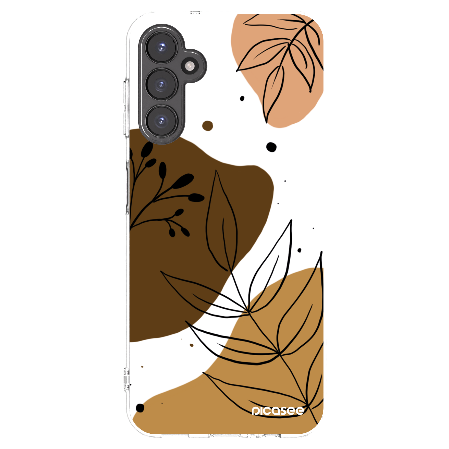Picasee Samsung Galaxy A14 5G A146P Hülle - Transparentes Silikon - Boho style