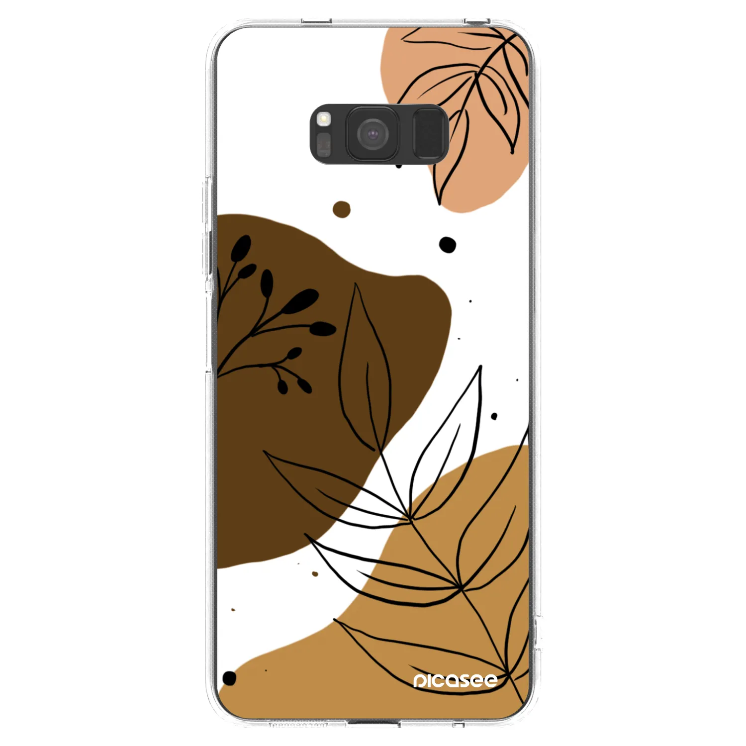 Picasee Samsung Galaxy S8 G950F Hülle - Transparentes Silikon - Boho style