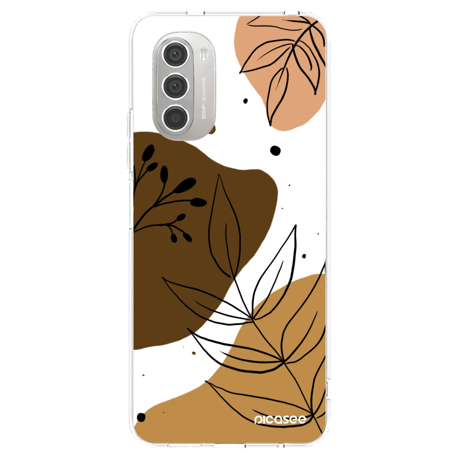 Picasee Motorola Moto G51 Hülle - Transparentes Silikon - Boho style