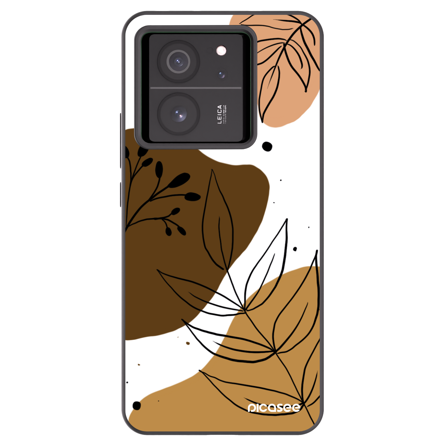 Picasee Xiaomi 13T Hülle - Schwarzes Silikon - Boho style