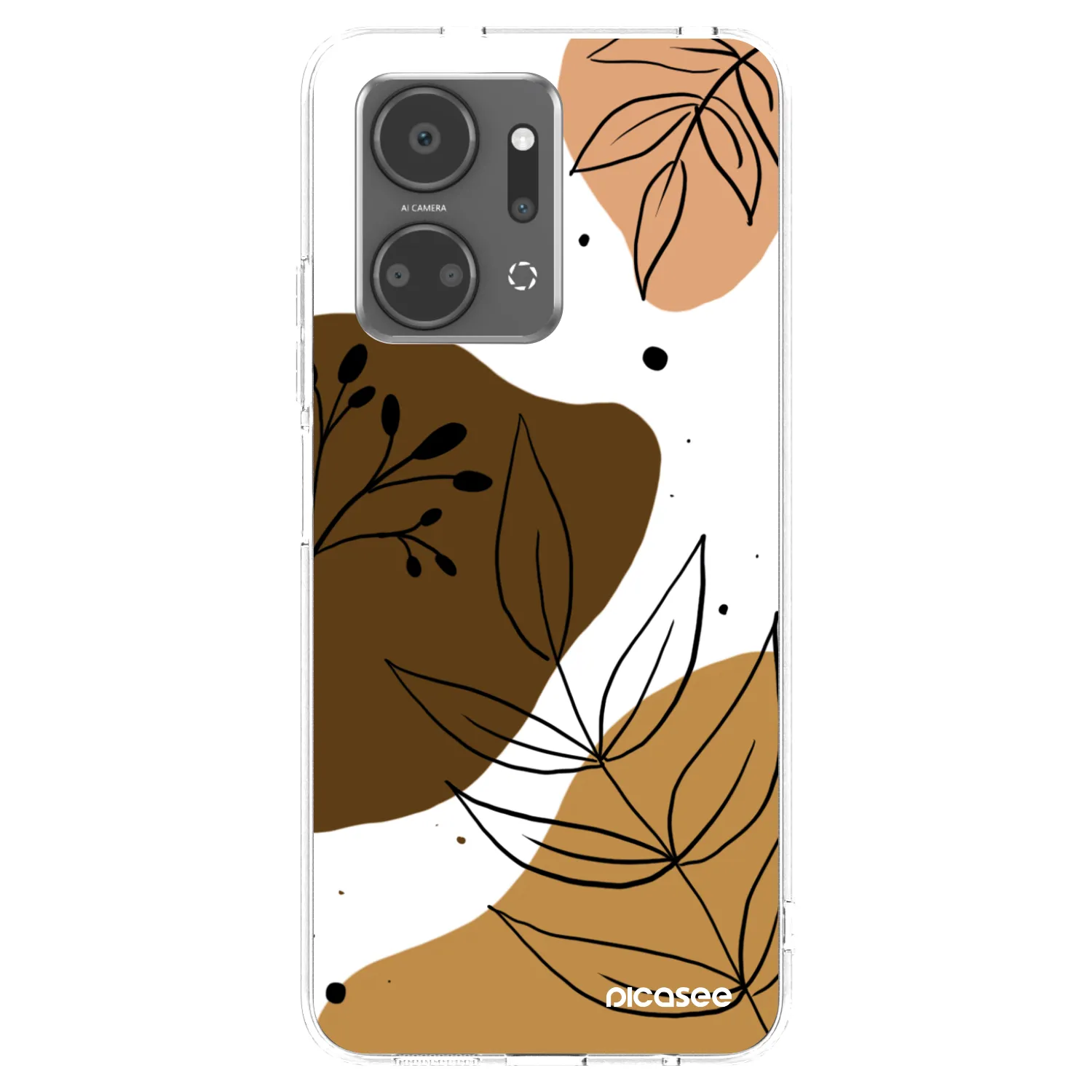 Picasee Honor X7a Hülle - Transparentes Silikon - Boho style