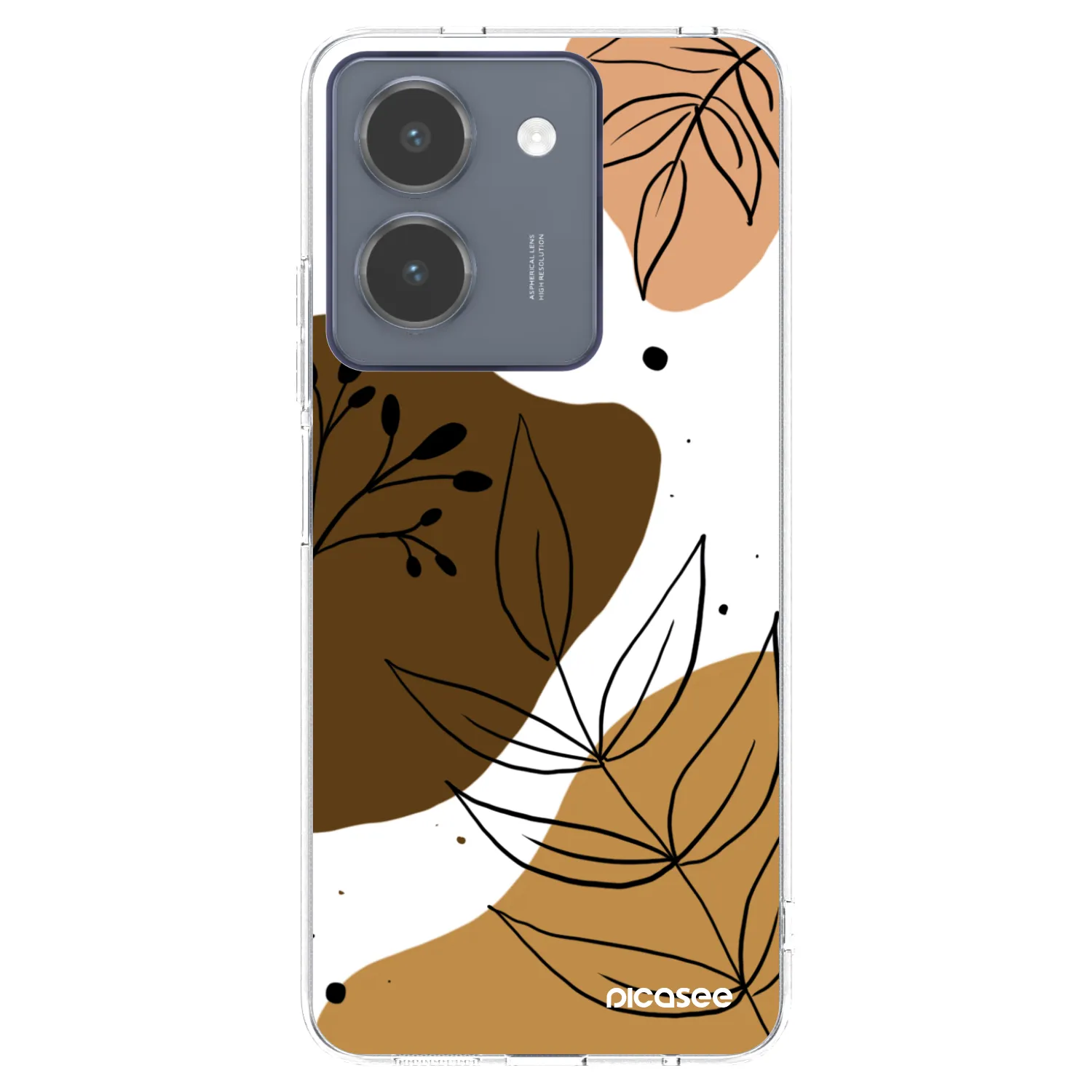 Picasee Vivo Y36 4G Hülle - Transparentes Silikon - Boho style