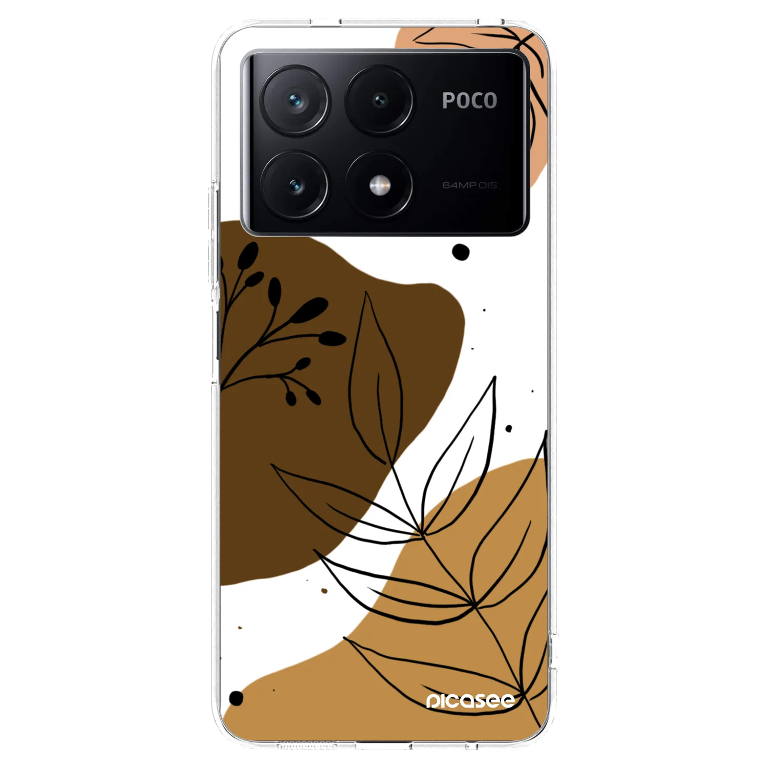 Picasee Xiaomi Poco X6 Pro Hülle - Transparentes Silikon - Boho style