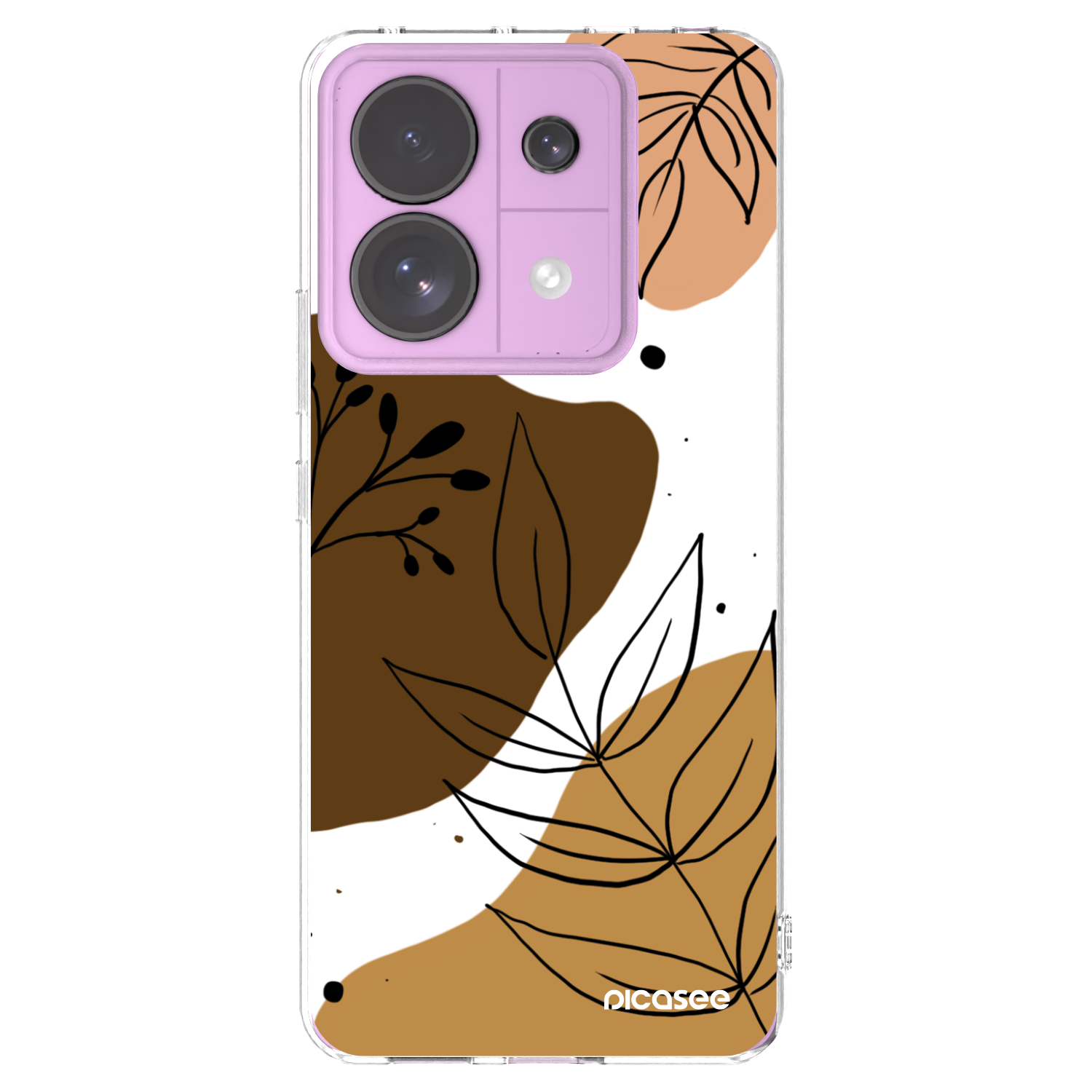 Picasee Xiaomi Redmi Note 13 Pro 5G Hülle - Transparentes Silikon - Boho style