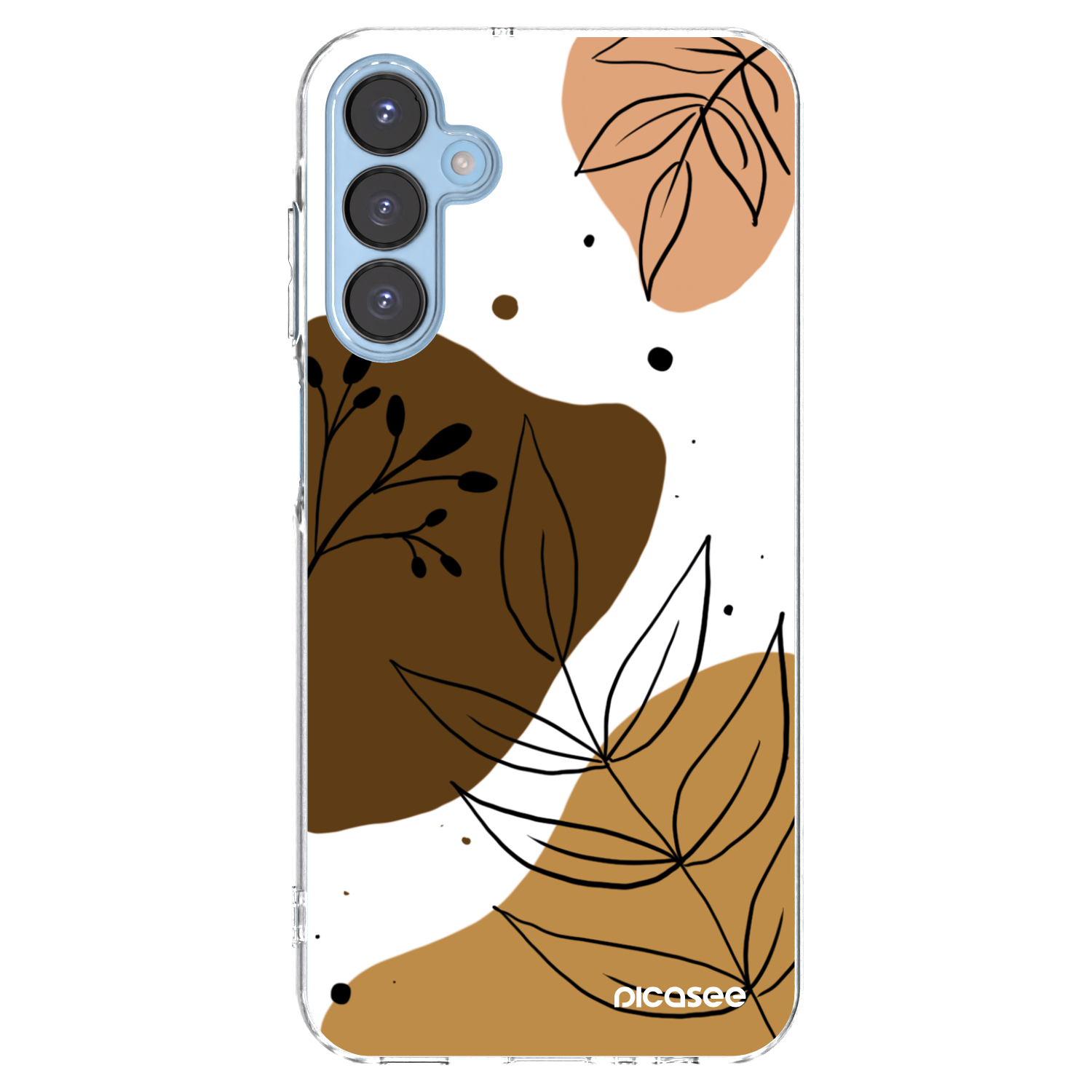 Picasee Samsung Galaxy A15 A156B 5G Hülle - Transparentes Silikon - Boho style