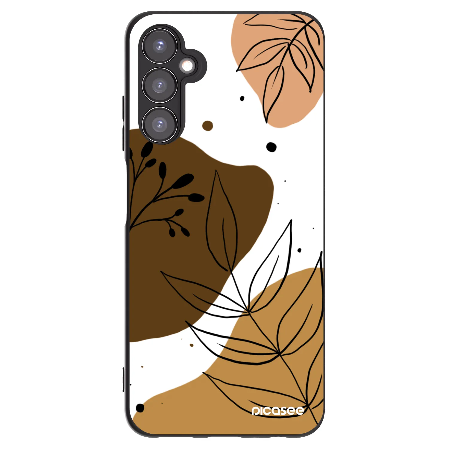 Picasee Samsung Galaxy A05s A057G Hülle - Schwarzes Silikon - Boho style