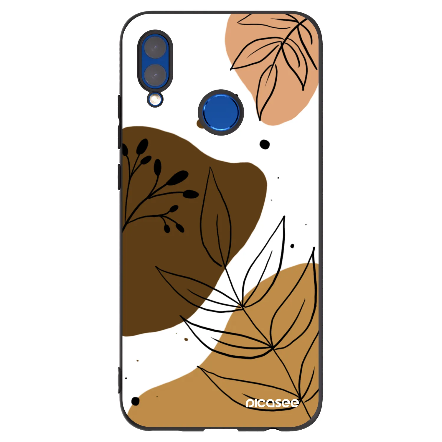 Picasee Huawei P Smart 2019 Hülle - Schwarzes Silikon - Boho style