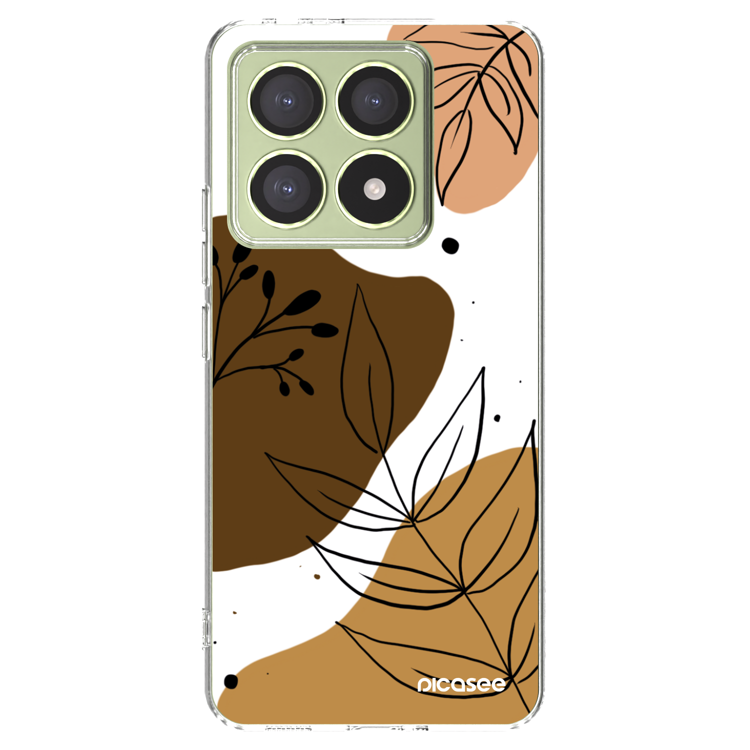 Picasee Xiaomi 14T Hülle - Transparentes Silikon - Boho style