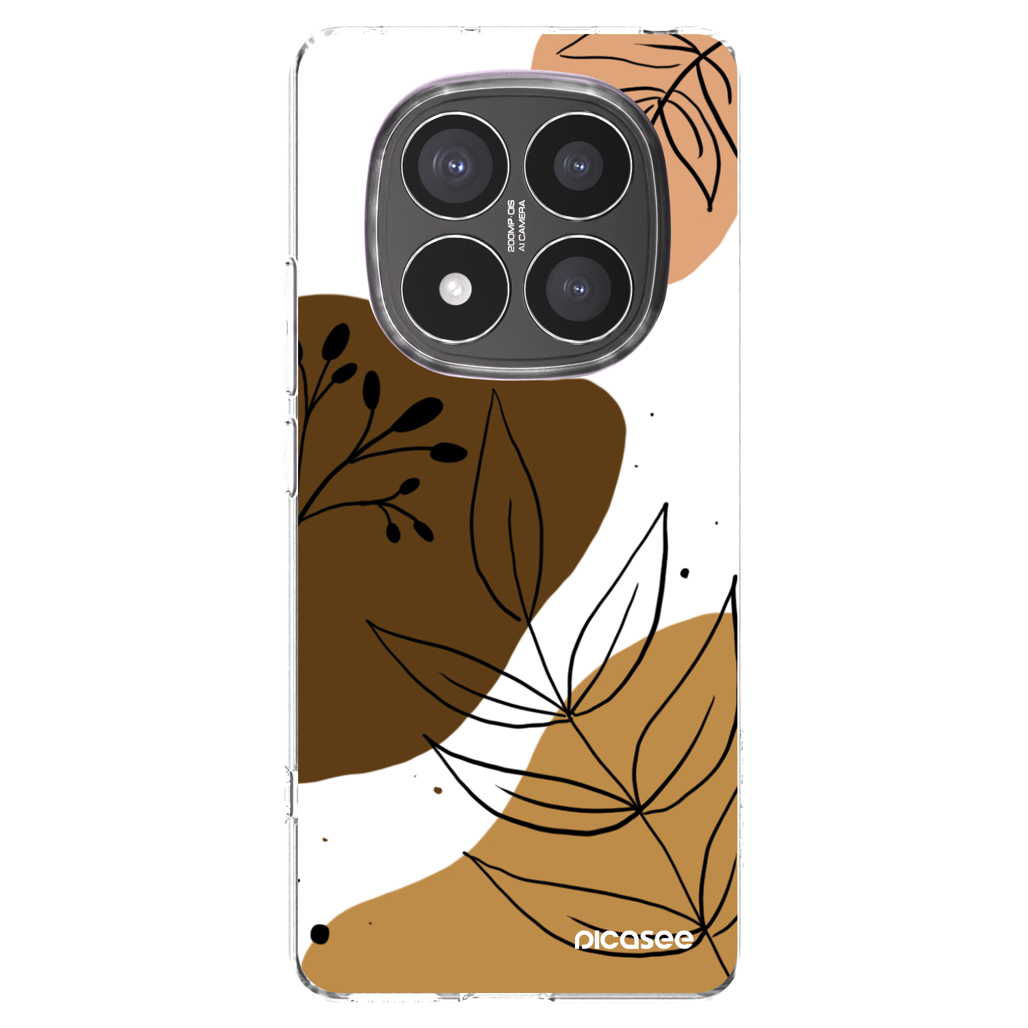 Picasee Xiaomi Redmi Note 14 Pro+ 5G Hülle - Transparentes Silikon - Boho style